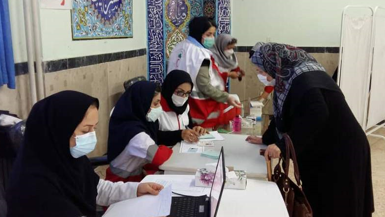 اجرای طرح «نذر سلامت ۲» و «ایران یاران جوان» توسط هلال احمر در قزوین