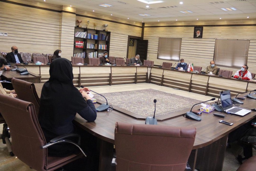 نشست معاون استاندار و مدیر کل مدیریت بحران با مدیر عامل جمعیت هلال احمر استان قزوین