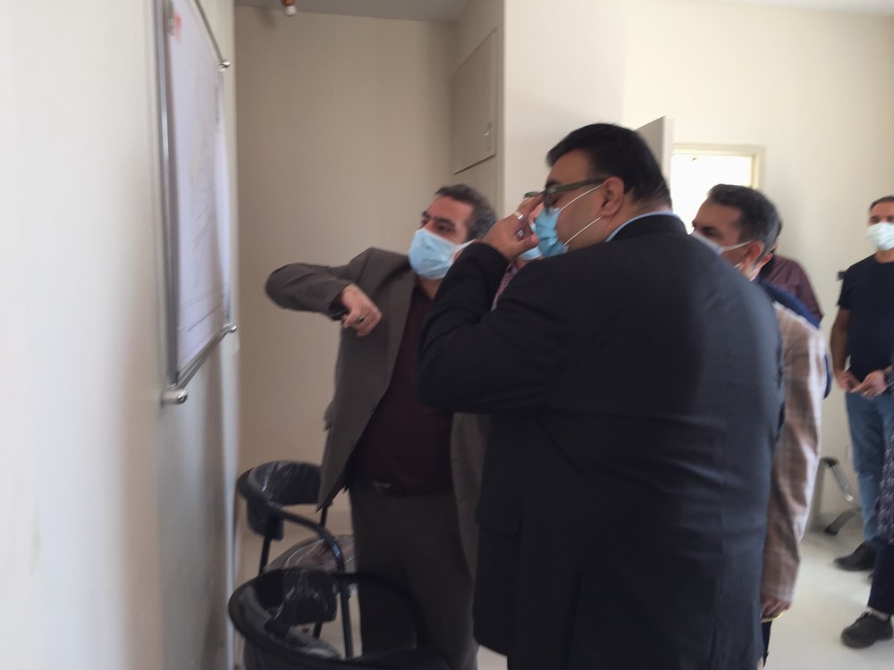 بازدید نماینده فدراسیون صلیب سرخ از مرکز امداد و نجات قزوین