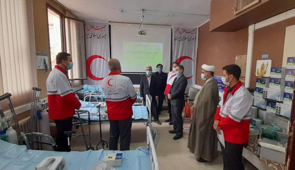 فعالیت 8 بانک امانات تجهیزات پزشکی هلال احمر در قزوین
