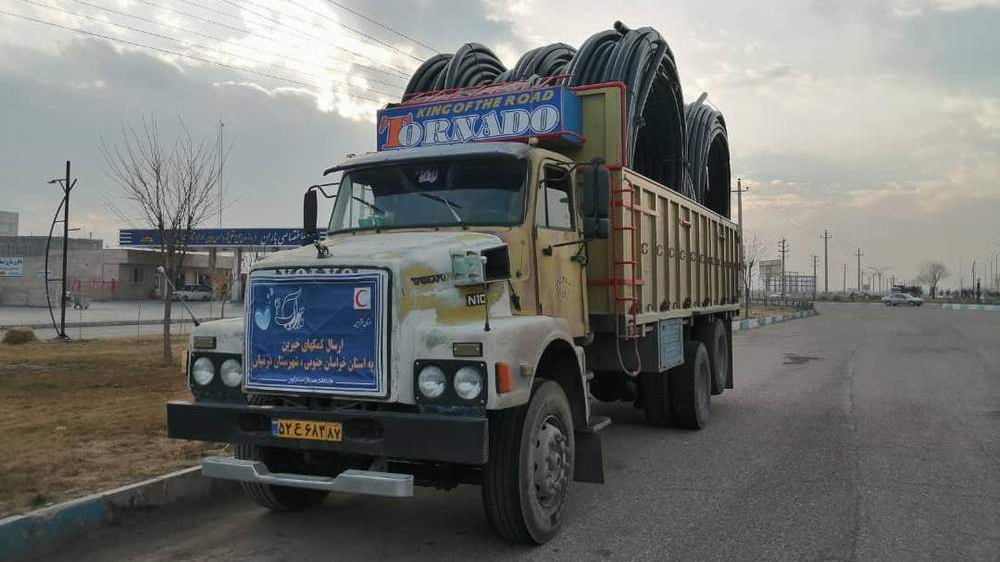 مشارکت خیران قزوینی در آبرسانی به روستاهای محروم استان خراسان جنوبی 