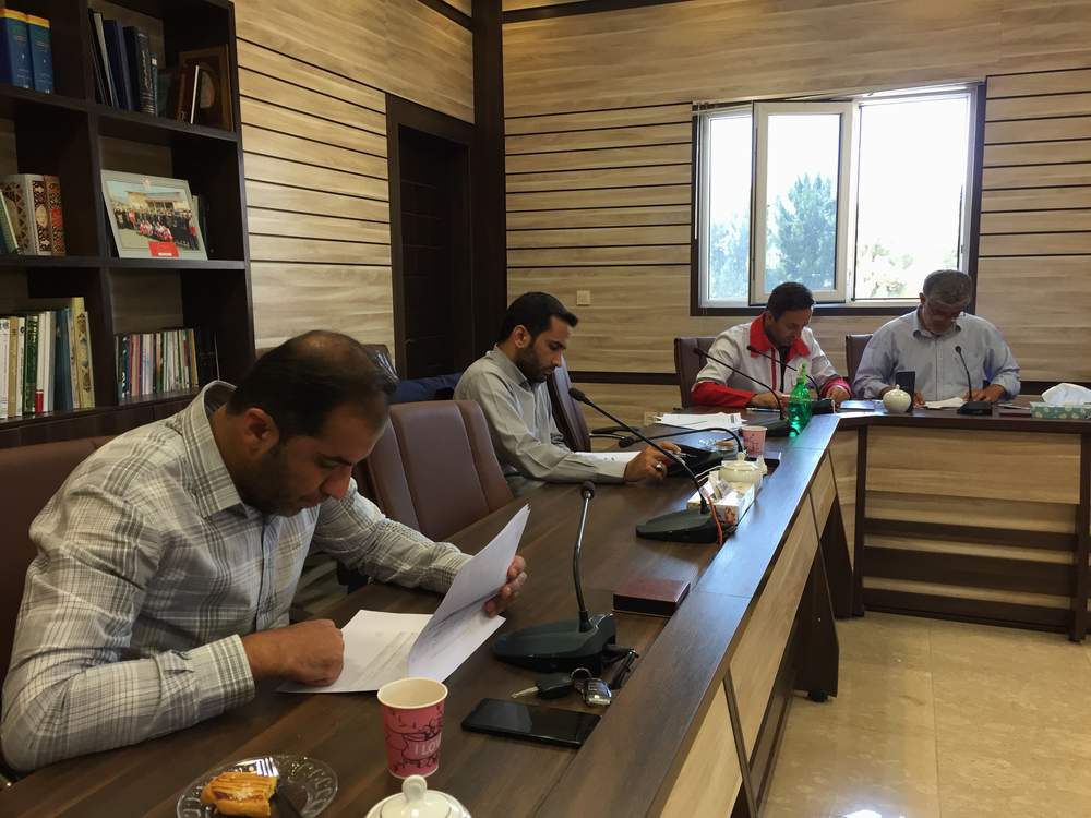 مجمع عمومی جمعیت هلال احمر استان قزوین برگزار شد 
