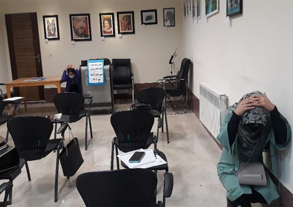 چهارمین مانور سراسری در خانه های‌ هلال استان قزوین اجرا شد 